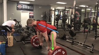 Deadlift Set Up and Tightness [upl. by Ahsilahk]