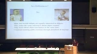 Steven Pinker amp Elizabeth Spelke debate  The Science of Gender amp Science [upl. by Annaerda]