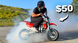 I Built an INSANE Electric Mini Moto 60mph [upl. by Azerila]