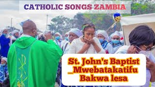 Mwebatakatifu bakwa LesaCatholic best Zambian songsofficial audio catholicsongs [upl. by Eicnarf719]