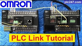 PLC Omron  PLC Link Protocol Tutorial [upl. by Buffo]