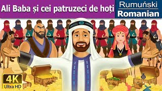 Ali Baba și cei patruzeci de hoți  The Alibaba and 40 Thieves in Romana  Romanian Fairy Tales [upl. by Standush]