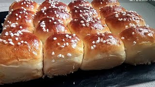 Recette Brioche moelleuse et filante  nature et aux pépites de chocolat 🍫 [upl. by Brandise]