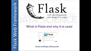 Flask Tutorial 1  what is Flask Framework and why it is used  Step by step learning [upl. by Elohcan384]