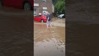 Hochwasser Stolberg Vicht Aachen [upl. by Nordgren]