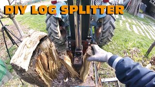 SPACCALEGNA FAI DA TE  DIY LOG SPLITTER [upl. by Chapel]