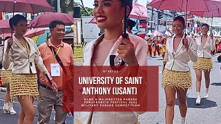 University of Saint Anthony Band amp Majorettes Enchanting the Peñafrancia 2023 Parade [upl. by Ennairod113]