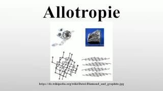 Allotropie [upl. by Ibib]