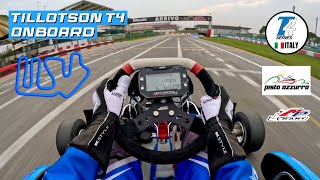 Flying Lap  Tillotson T4 Onboard at Pista Azzurra Jesolo [upl. by Haikan]