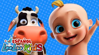 La Vaca Lola  Canciones Infantiles para niños  Música Para Niños  Aprender español [upl. by Naitsirhk]