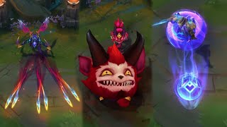 Odyssey Halloween and Hextech Skins  PBE Preview [upl. by Odlaumor]