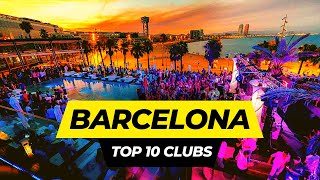 Top 10 Best Nightclubs in Barcelona 2024  Spain Travel Guide [upl. by Zabrine]