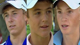 Scottie Scheffler vs Jordan Spieth in the 2009 Byron Nelson Junior golf tournament [upl. by Litton]