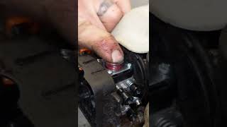 Changing the carburetor on a Stihl FS 38 for a quick and easy repair shorts machinesnmetal [upl. by Annovahs]