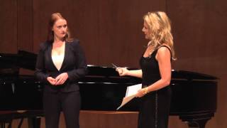 Joyce DiDonato Master Class October 4 2013 Avery Amereau and Bretton Brown [upl. by Featherstone]