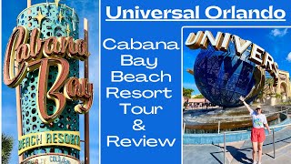 Cabana Bay Beach Resort at Universal Orlando  Resort Tour amp Review [upl. by Kylah]