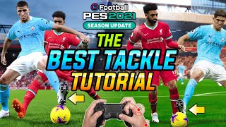 PES 2021  BEST amp MOST EFFECTIVE TACKLE Tutorial [upl. by Jahdiel]