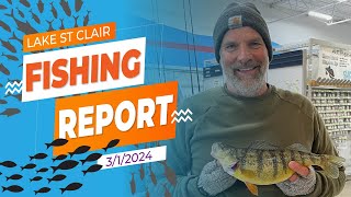 Lake St Clair Fishing Report 312024 [upl. by Anirres]