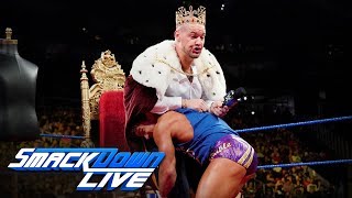 Chad Gable interrupts the coronation of Baron Corbin SmackDown LIVE Sept 17 2019 [upl. by Laehcim]