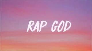 Eminem  Rap God Lyrics [upl. by Annazus]