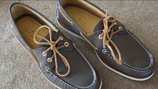 Sperry Gold Cup Top Sider Boat Shoes  The Best [upl. by Nelav727]