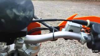 Carburazione ktm 125 exc 2011keihin 38EnduroVarese [upl. by Grayson375]