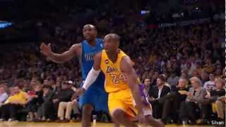 Kobe Bryants TripleDouble vs Dallas Mavericks  Highlights 02042013 [upl. by Haleelahk]