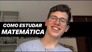 COMO ESTUDAR MATEMÁTICA  Lucas Felpi [upl. by Ahterod]