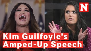 SNL’s Cecily Strong As Kimberly Guilfoyle Twitter Wants It After RNC Speech [upl. by Huai]