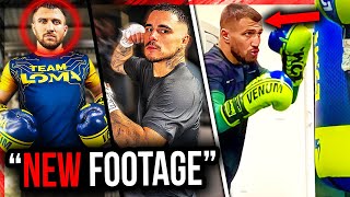 NEW Vasiliy Lomachenko vs George Kambosos Training Footage Heavy Bag Sparring Pad Work [upl. by Dita]