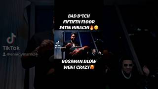 BAD BTCH FIFTIETH FLOOR EATIN HIBACHI🔥BOSSMAN DLOW WENT CRAZY🥵 trending viral tiktok funny [upl. by Ardnauq283]