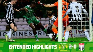 Extended Highlights  Yeovil Town 20 Bath City [upl. by Kcinom]