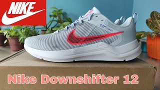 NIKE DOWNSHIFTER 12  Running Shoes Unboxing amp First Impressions  On Feet [upl. by Ratha]