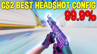 CS2  BEST HEADSHOT CONFIG 999 🔥 1440x1080 RES  500FPS 240HZ SETTINGS 2023CONFIG IN DESC [upl. by Asabi692]