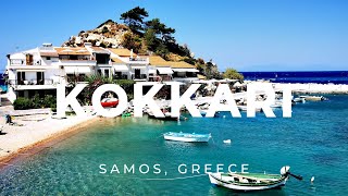 Kokkari 2021 rewind  Samos Greece ► Video guide 2 min  4K [upl. by Attennod309]