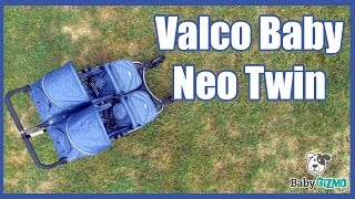 Valco Baby Neo Twin Double Stroller Review [upl. by Earlie]