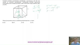 Stereometria  zadanie 1 [upl. by Golanka]