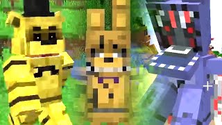 FNAF Minecraft Mod Five Nights at Freddys Management Wanted [upl. by Tristram569]