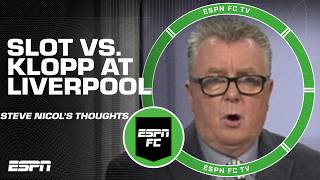 Steve Nicol pinpoints the BIGGEST DIFFERENCE between Arne Slot amp Jurgen Klopp at Liverpool  ESPN FC [upl. by Docia]