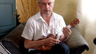 How to play triplet strums rasgueado at song endings on a ukulele [upl. by Orban]