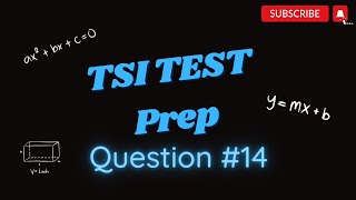 TSI TEST PRACTICE 14 ACCUPLACER Study Guide math [upl. by Ettenoj803]