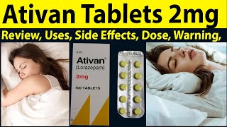 Ativan tablets 2 mg  lorazepam tablets 2 mg reviews Ativan tablets 2 mg  Uses Side Effects Dose [upl. by Harehs]