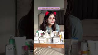 Dermatologist ya डर मत ologistKiski advice follow kare 😆 beautyproducts comedy [upl. by Oivat168]