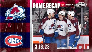 Mastered Montreal  Toyota Game Recap 3132023 [upl. by Atsahs]