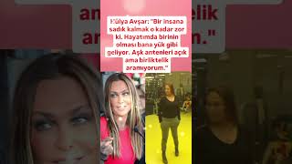 HÜLYA AVŞAR BİRİNE SADIK KALMAK OKADAR ZOR Kİ HAYATIMDA BİRİNİN OLMASI BANA YÜK GİBİ GELİYOR AŞK [upl. by Belshin]