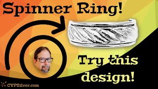 Silversmithing Make A Spinner Ring Type 1 [upl. by Keener]