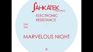 Electronic Resistance  Marvelous Night Original mix  2006 [upl. by Weihs]