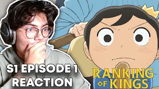 AND SO WE BEGIN  Ranking Of Kings REACTION Episode 1 [upl. by Derzon]