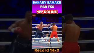 BAKARY SAMAKE boxe TKO Vitesse [upl. by Machos]