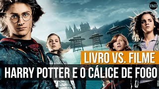 LIVRO VS FILME  HARRY POTTER E O CÁLICE DE FOGO [upl. by Aisinoid]